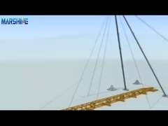 Ατσάλινα εσωτερικά κρεμασμένα τζιν για την κατασκευή και το σχεδιασμό πύργων