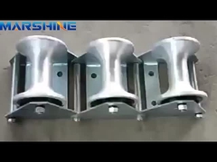 7.7-18kg Δυνατότητα φόρτωσης Αλουμινίου νάιλον τροχός καλώδιο ελκυστήρα έλξης