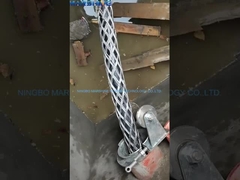 Άντρας 2 πινες προσωρινές αρθρώσεις συνδετήρα καλωδίων μαρτύριας κάλτσες με τερματικά αλουμινίου